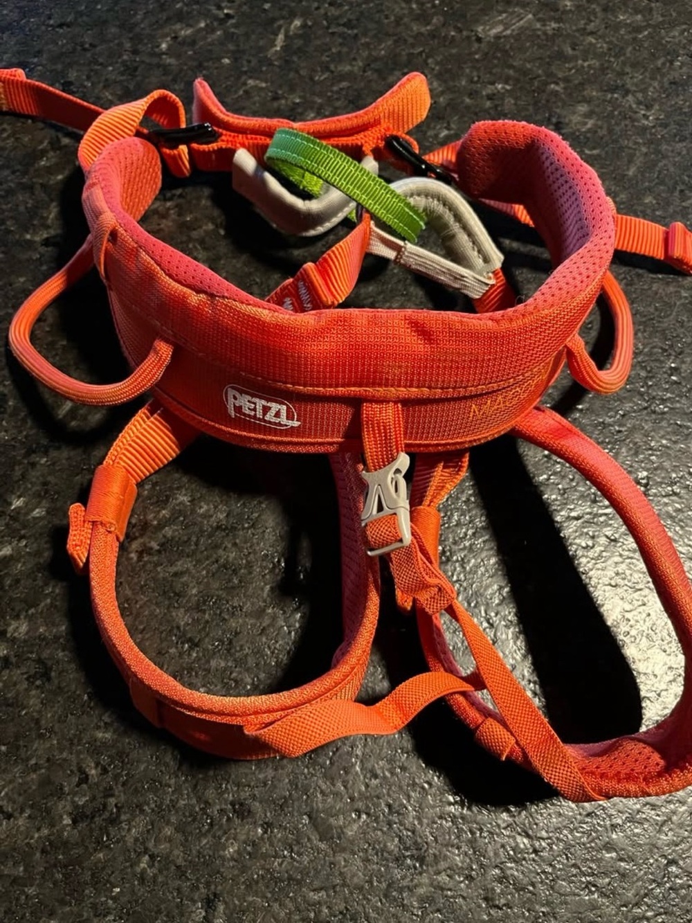 Petzl kids macchu climbing harness